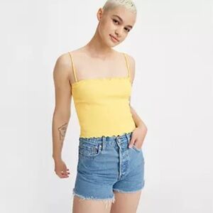 LEVI'S Shorts 501 Levis Shorts Mid Rise, Oxnard Athens - Light Wash